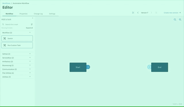 Change Log and Versioning